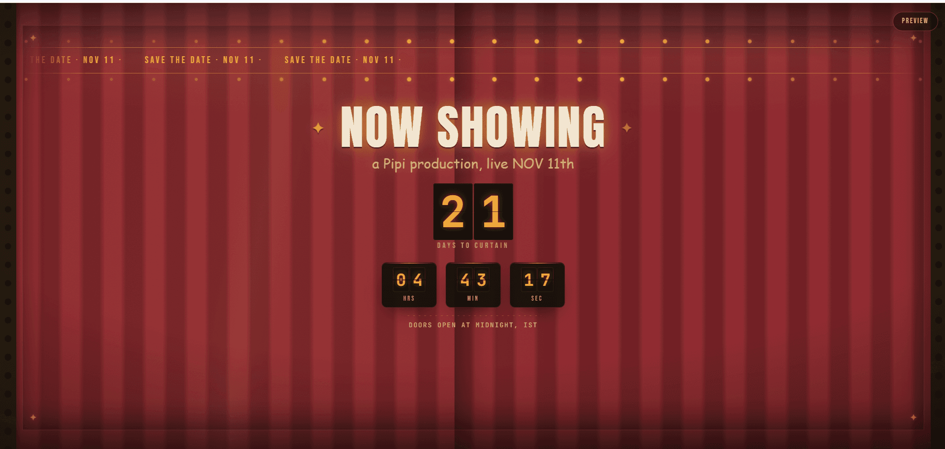 Birthday Website Template 2 (Sketchbook & Camera Edition)