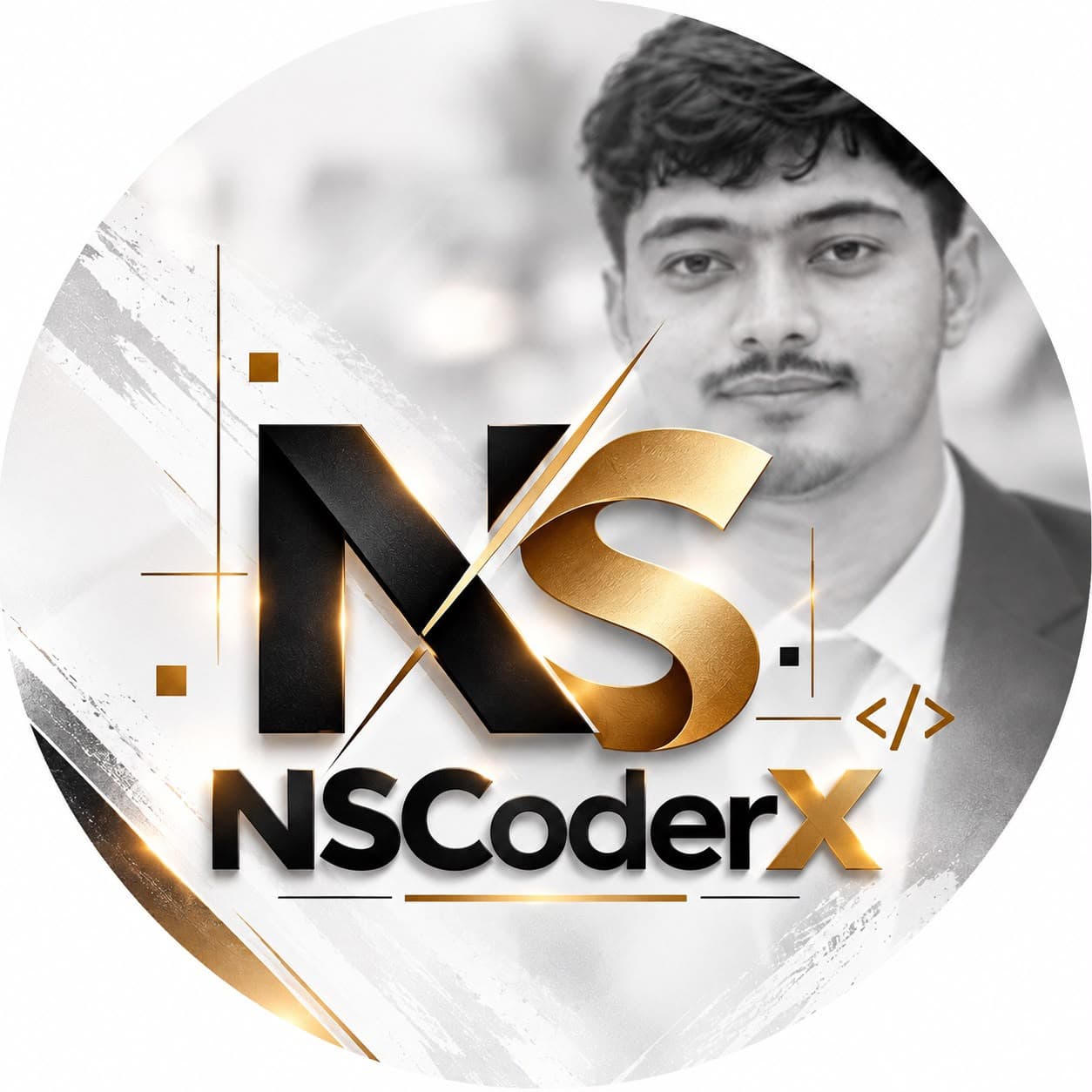 NSCODERX Logo - Founded by Naresh Suthar